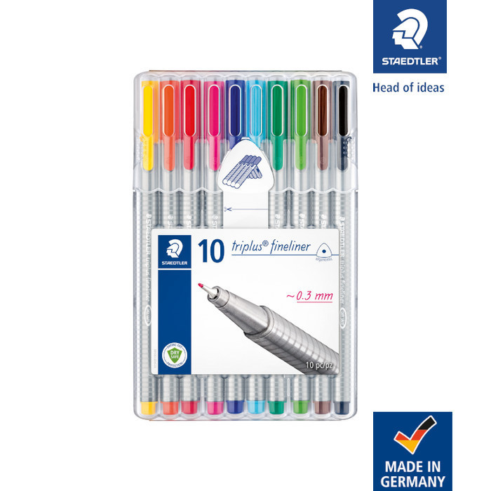 

Ready staedtler fineliner triplus