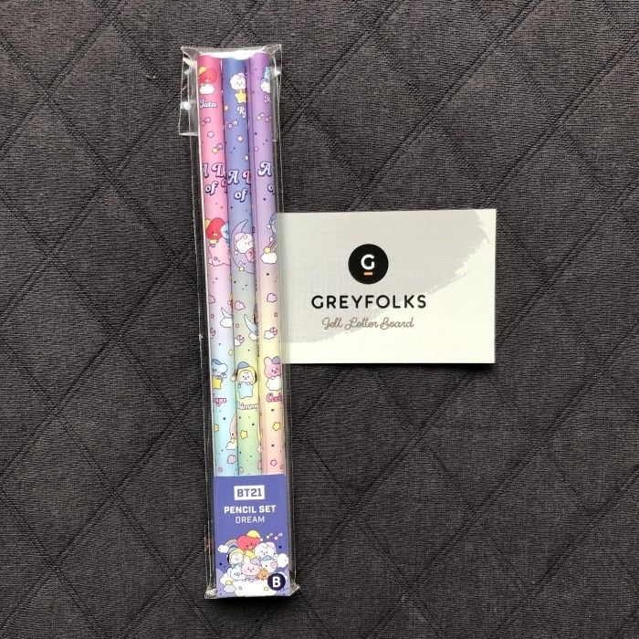 

Ready [READY STOCK] BTS Gel Pen Pencil OFFICIAL