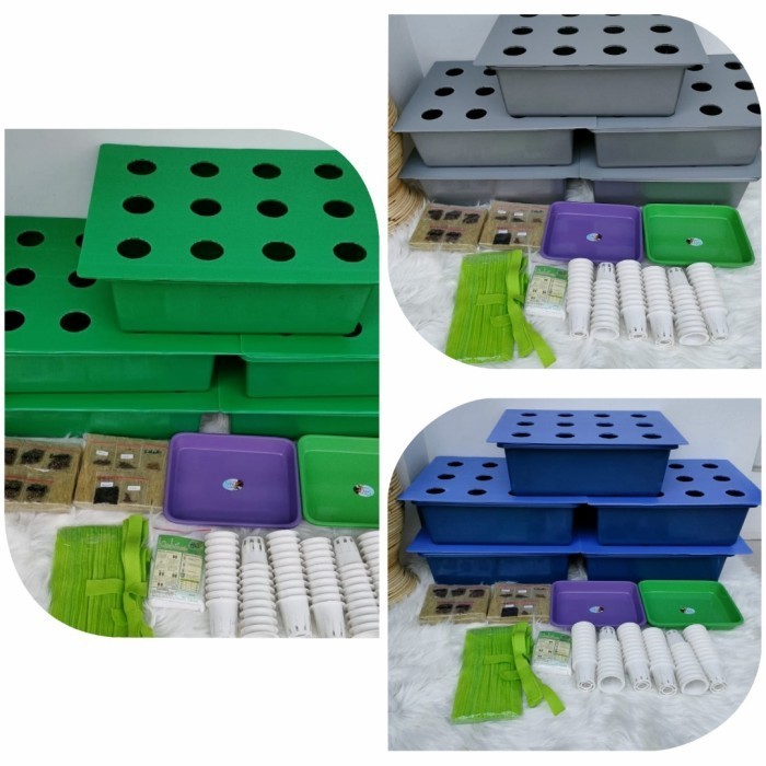Paket Hidroponik Set60 LubangPaket Hidroponik Pemula Lengkap