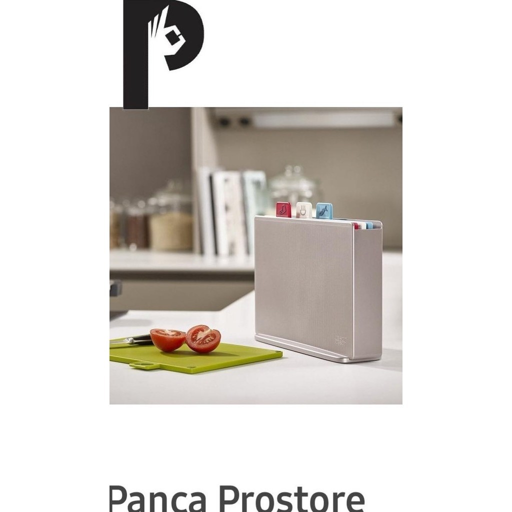 [New] Joseph Joseph Talenan Set Index Chopping Board Regular Silver