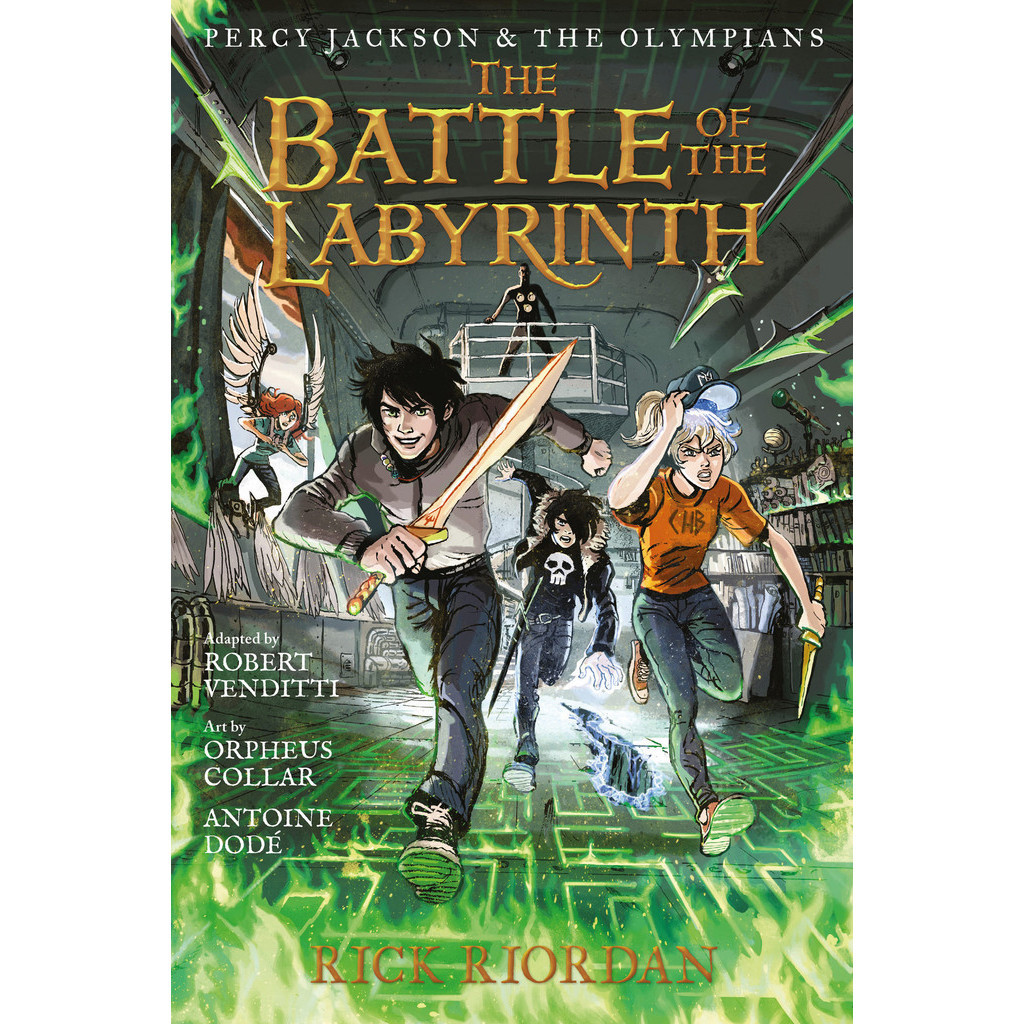 

Percy Jackson and the Olympians 04 - The Battle of the Labyrinth (Komik / D)