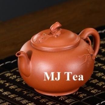 [Ready Stock] Yixing Purple Sand Pure Handmade Teapot Zhuni Tree Stump