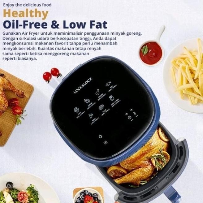 [Baru] Terbaru Air Fryer Lock N Lock 4L - Ejf273 Original