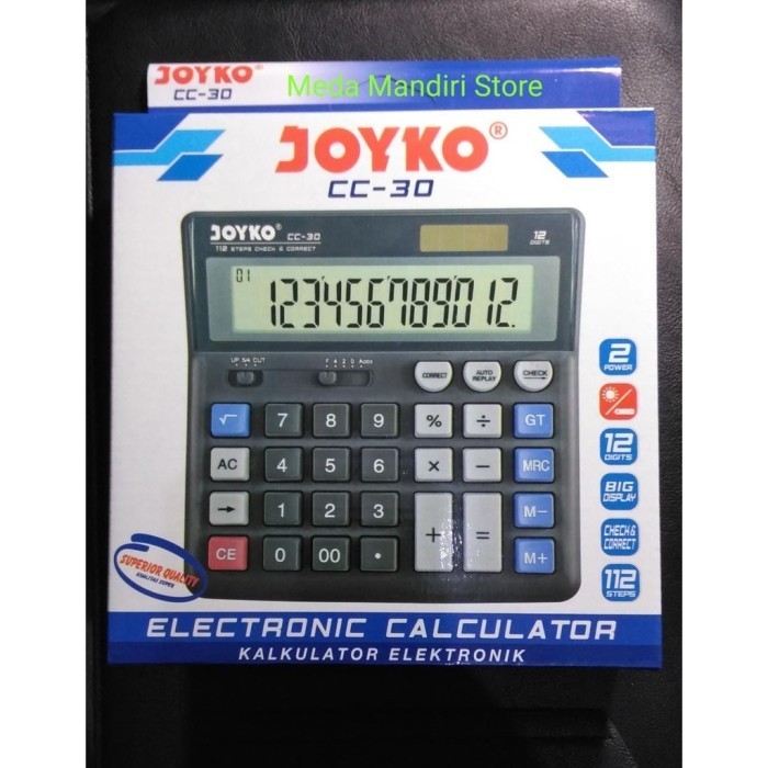 

Ready Kalkulator Joyko CC30 12 Digit