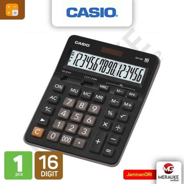 

Ready Calculator CASIO GX-16B 16 Digits