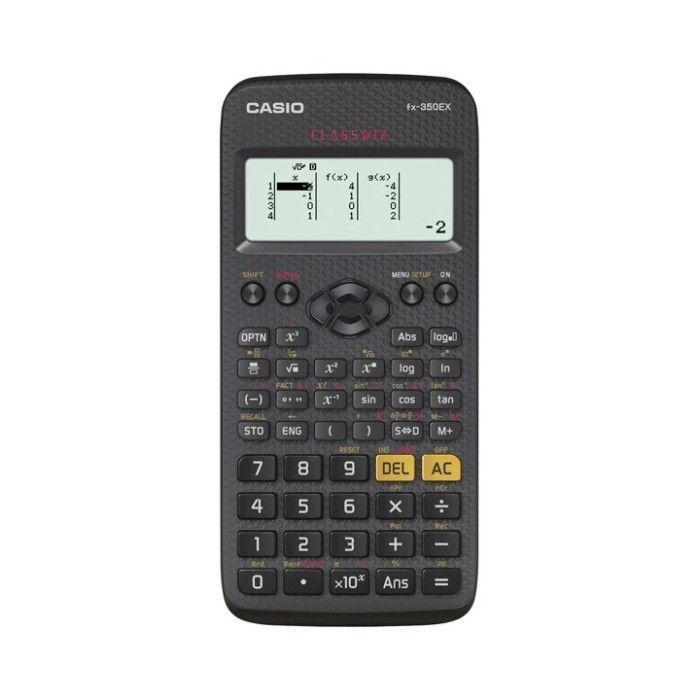 

Ready Casio FX-350EX - Scientific Calculator/Kalkulator Ilmiah
