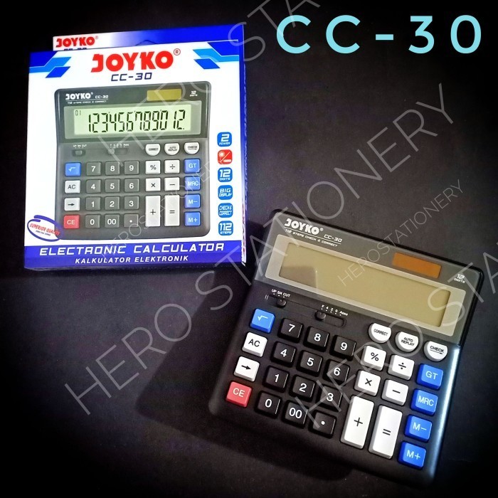 

Ready Kalkulator elektronik joyko CC-30