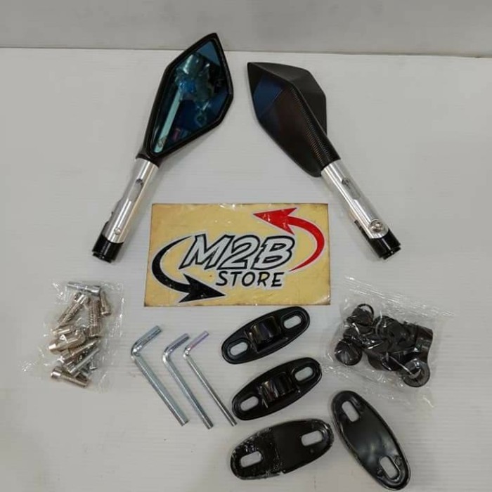 Spion Tomok Variasi V2 Motor Aerox Nmax Ninja Cbr 250 R25 Cb150R