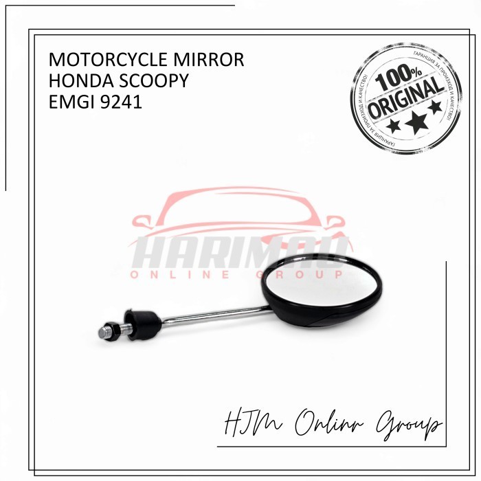 Spion Motor Honda Scoopy Emgi 9241 Original Kaca Cembung