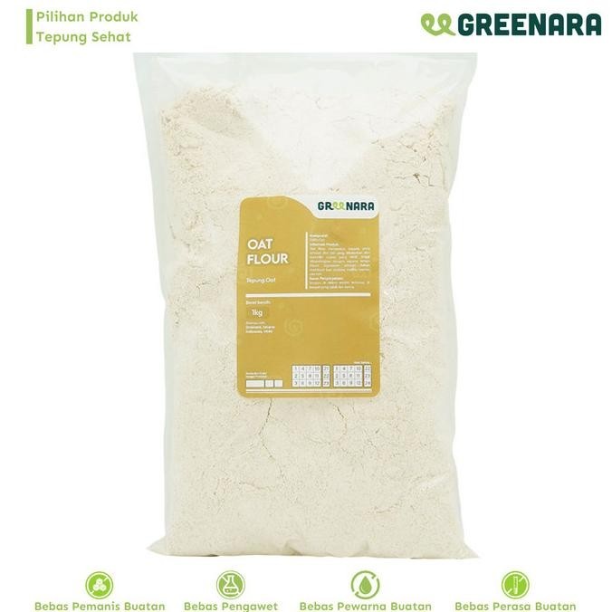 

Greenara Tepung Oat 1kg / Oat Flour