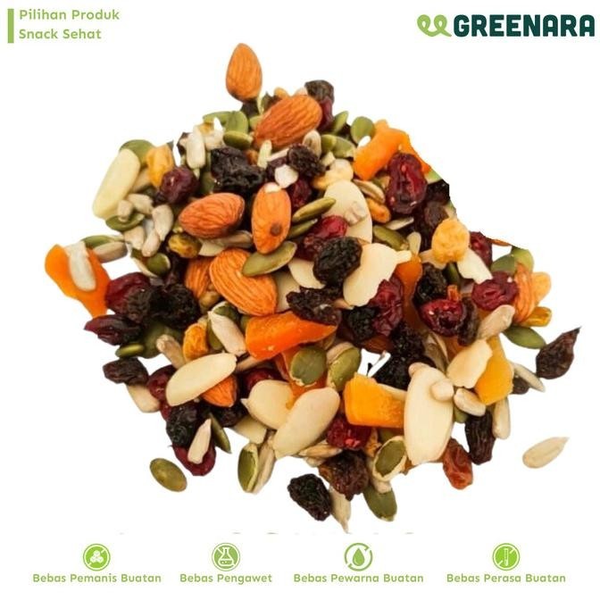 

Greenara Power Trail Mix 500gr / Snack Sehat