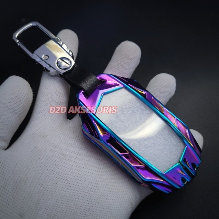 Gantungan Kunci Cover Remote Keyless Mobil Toyota Fortuner Innova Q