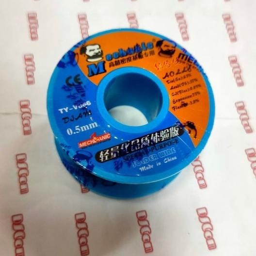Timah Solder Mechanic 0.5 Mm Timah Gulung Mechanic 0,5 Mm