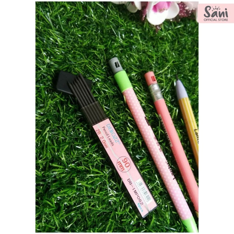 

Sani | Refill - Isi ulang pensil Raut / Mekanik tebal 2.0mm 2B isi 6pcs (ATK)