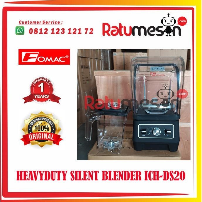 [Baru] Heavyduty Silent Blender Fomac Ich-Ds20