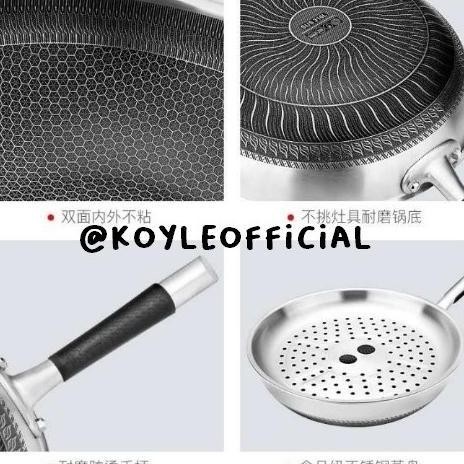 [Baru] Koyle Steamer Premium 32Cm Sus316L (Free Bonus)