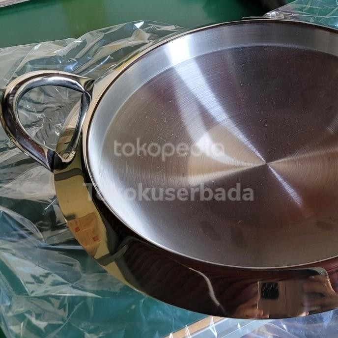 [Ready] Stainless Steel Korean Stew Pot Jjigae Topokki Panci Jjigae Korea