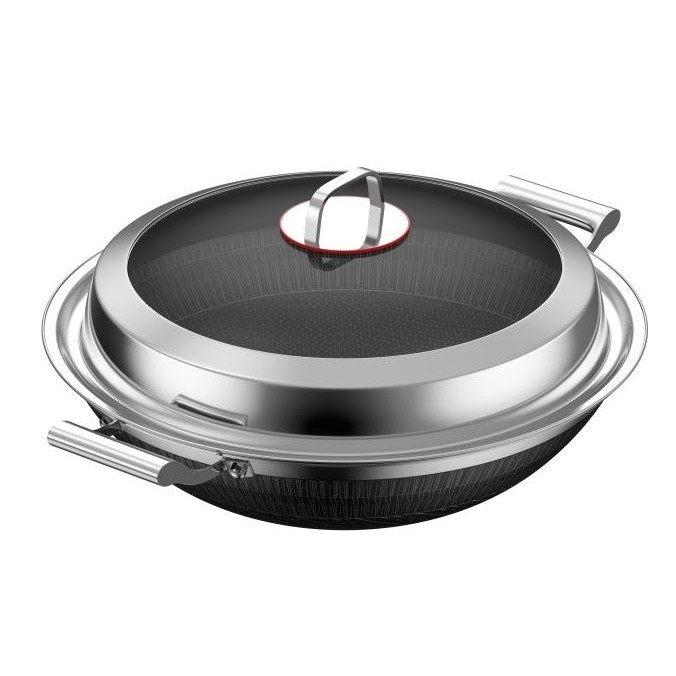 [Promo] Koyle Large Wok 38Cm & 42Cm High Quality