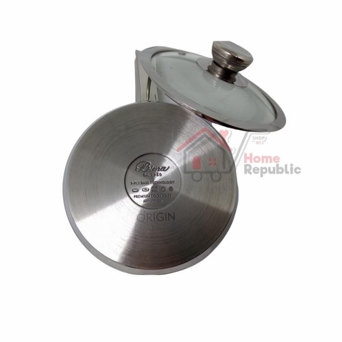 [Ready] Bima Origin Saucepan Stoneforce Coating 16Cm Panci Bima B2003116 3Ply