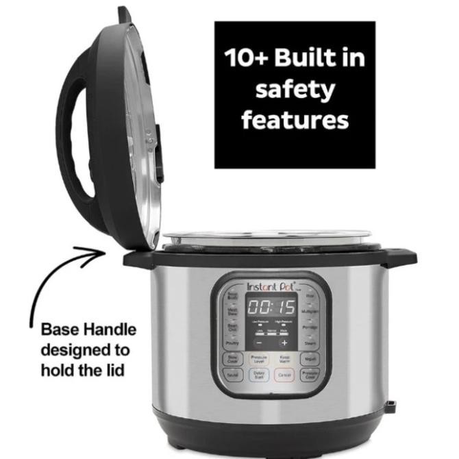 [New] Instant Pot Duo 9 In 1 Electric Cooker 5.7 Liter