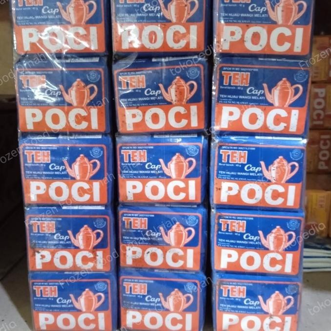 

teh poci biru 40gr per pres isi 10 pcs