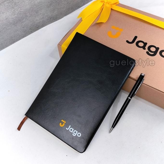 

Paket Seminar Kit - Gift Set Buku Agenda Kerja Notebook Kulit A5 Murah