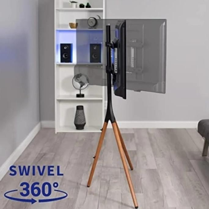 [Baru] Bracket Breket Braket Tv Berdiri Stand Tripod/Tripot Braket 32"-70" Tv