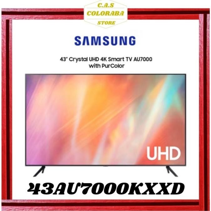 [Promo] Tv Samsung Ua43Au7000 Smart Tv 43 Inch Led 4K Uhd 43Au7000 43Au Au7000