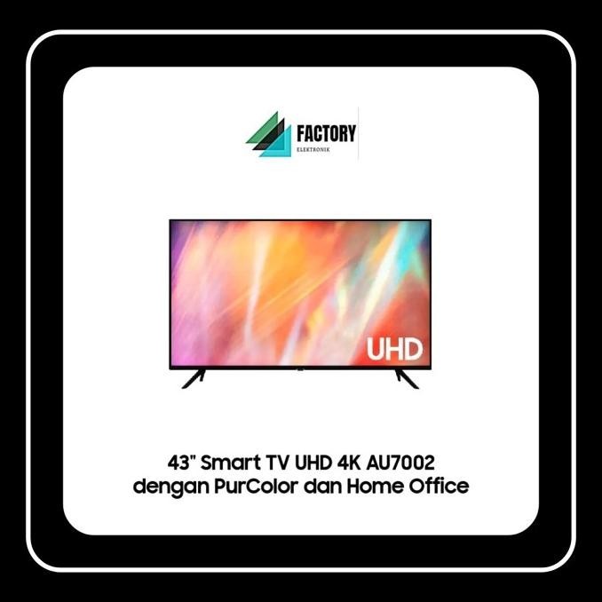 [Ready Stock] Samsung Led 50Au7002 Smart Tv Crystal Uhd 4K 50 Inch Au7002 Ua50Au7002