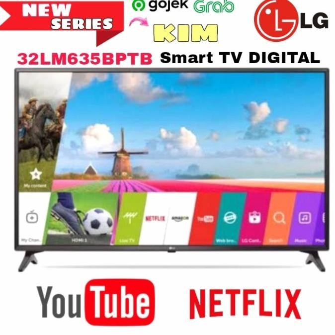 [Ready Stock] Lg 32Lm635 Led Tv -32 Inch Smart Tv Hdmi Youtube New Series