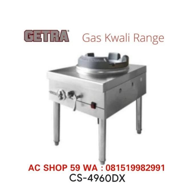 [Promo] Kwali Range Gas Getra Cs4960Dx / Cs 4960Dx Gas Kwali Range 1 Burner