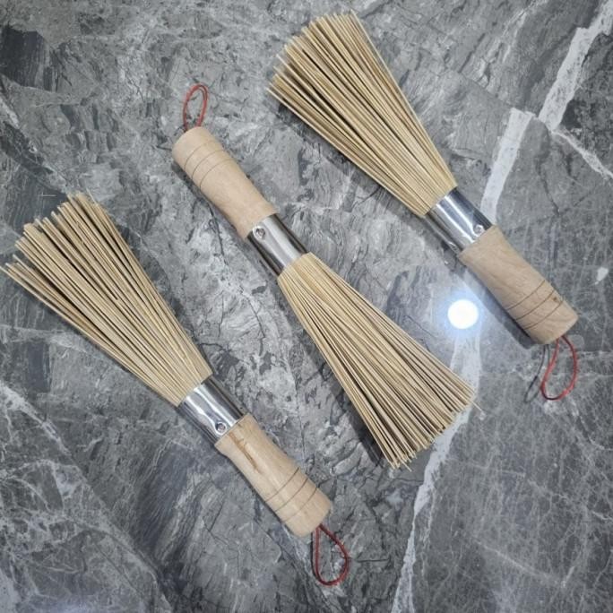 Sapu Lidi Kuali Wajan Nasi Goreng Sapu Lidi Pembersih Kwali Sebaguna