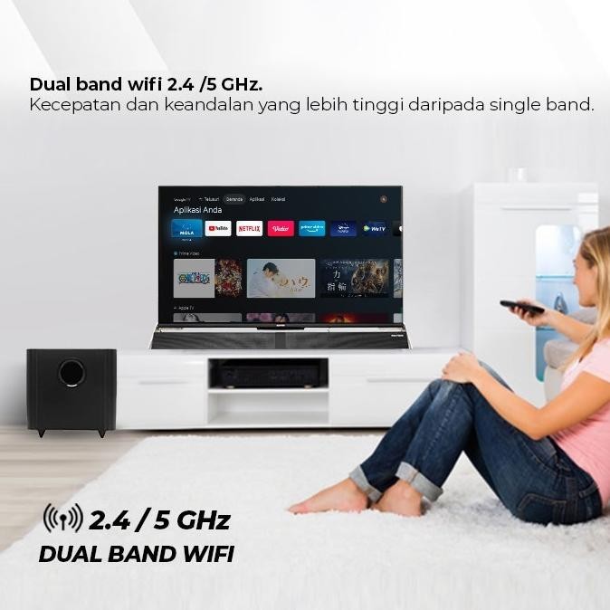 [Promo] Polytron Pld-43Ug5959 Android Tv 4K 43 Inch / 43Ug5959