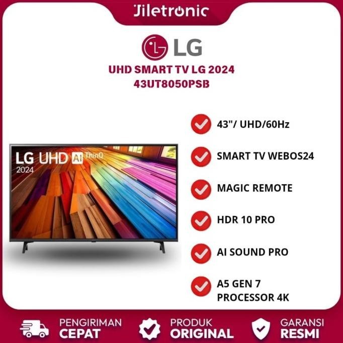 [Promo] Lg Tv 43Ut8050Psb 43 Inch Smart Tv 4K Uhd 43Ut805 43Ut80 43Ut8050