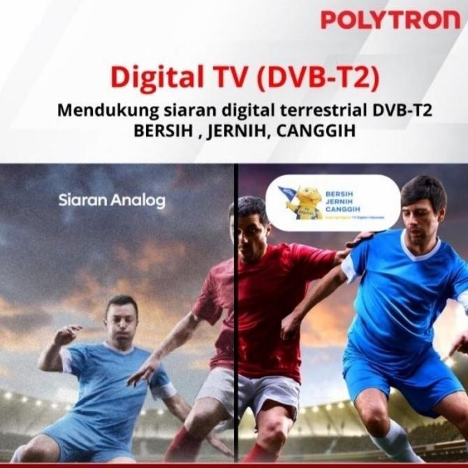 [New] Polytron 32Bv1558 Led Tv 32 Inch Soundbar Digital Hd Tv Pld-32Bv1558