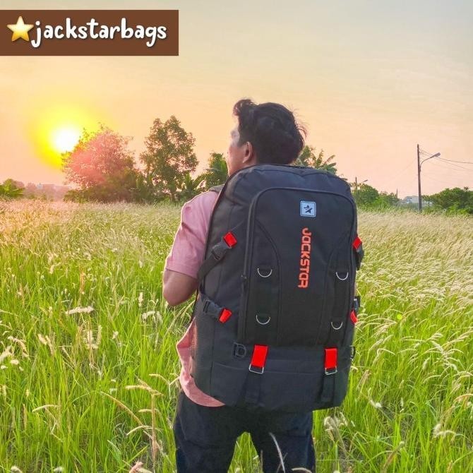 Tas Ransel Jumbo Pria Untuk Mudik Tas Ransel Jumbo Pria Traveling 60L