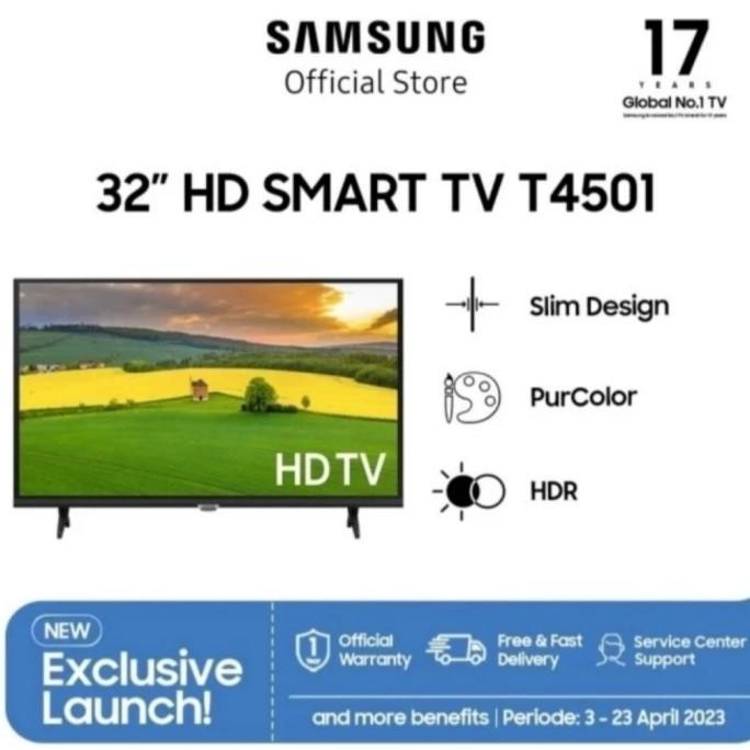 [Ready] Samsung Smart Tv 32 Inch Samsung 32T4501 Digital Tv 32" Samsung 32T45