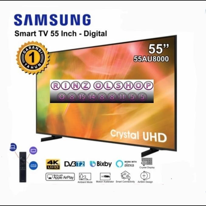 [Promo] Led Tv Samsung 55Au8000 Smart Tv Uhd 4K Crystal Ua55Au8000Kxxd