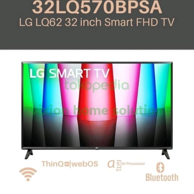 [Baru] Lg 32Lq570Bpsa Led Tv 32 Inch Digital Smart Bluetooth Hd Tv