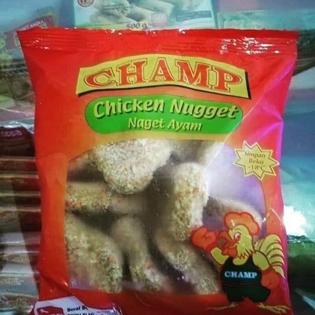 

Frozen Food Nugget Naget Ayam Champ 250 Praktis Enak Berkualitas