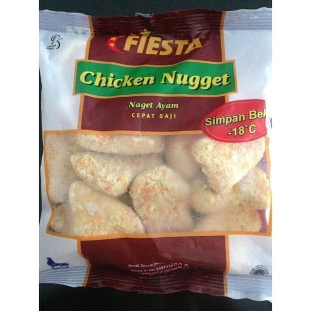 

Frozen Food Nugget Naget Ayam Fiesta 250 gram Enak dan Praktis