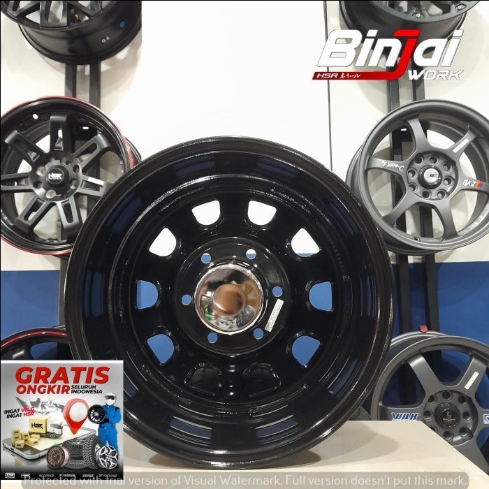 Velg Mobil Daytona Kaleng Hardtop Landcruiser Mokupo Hsr R16 Pcd 6X139