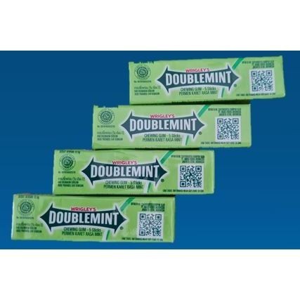 wrigley's doublemint (Permen Karet) - Mint K02