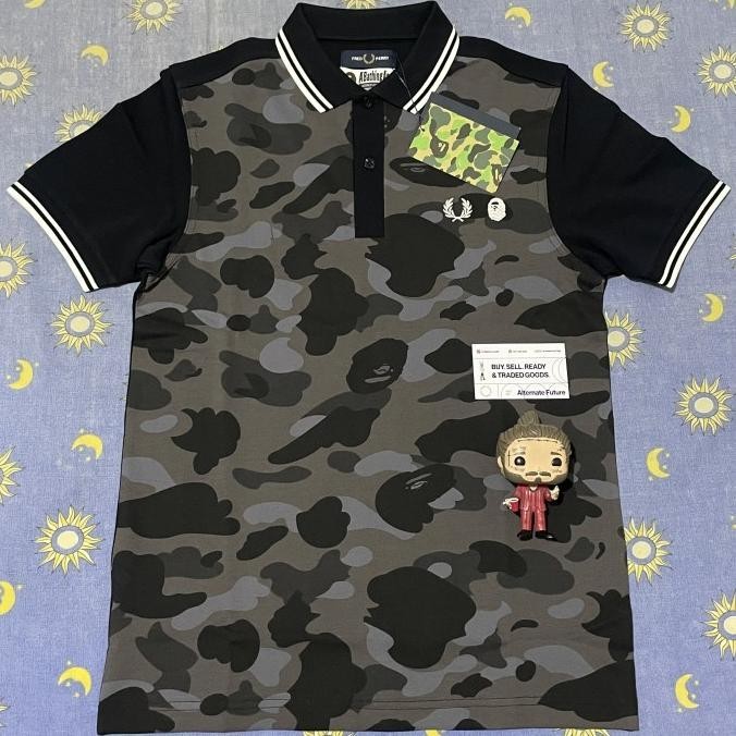 [Promo] Fred Perry X Bape Camo Polo Black