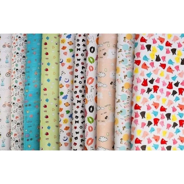 

Flashsale Kertas Kado Sidu Sinar Dunia / Kertas Kado Motif Lucu Fancy [50 Lembar /Pack] BisaCod