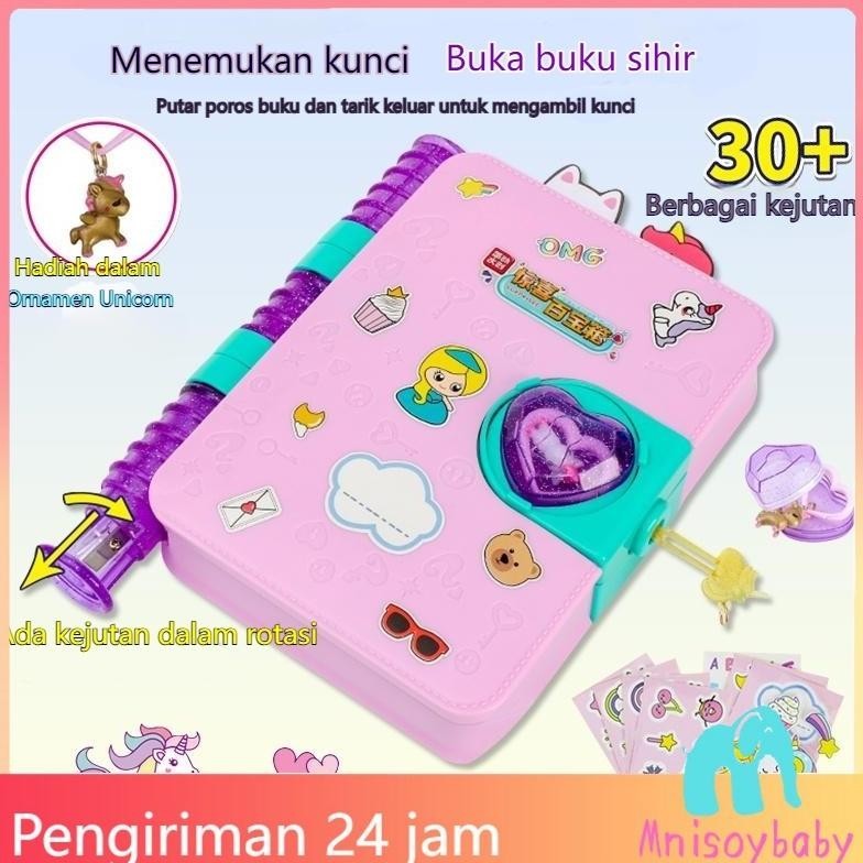 

Murah CodMainan Surprise Treasure Magic Book Aksesoris Kado Anak Puzzle Hadiah Ulang Tahun Untuk Anak Perempuan Gratis Ongkir