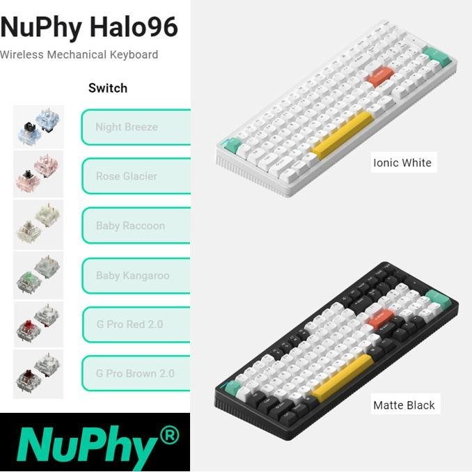 Nuphy Halo96 Wireless Mechanical Keyboard