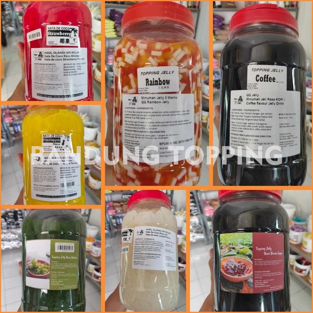 

PROMO Topping Jelly aneka rasa IT-PIN 500gr