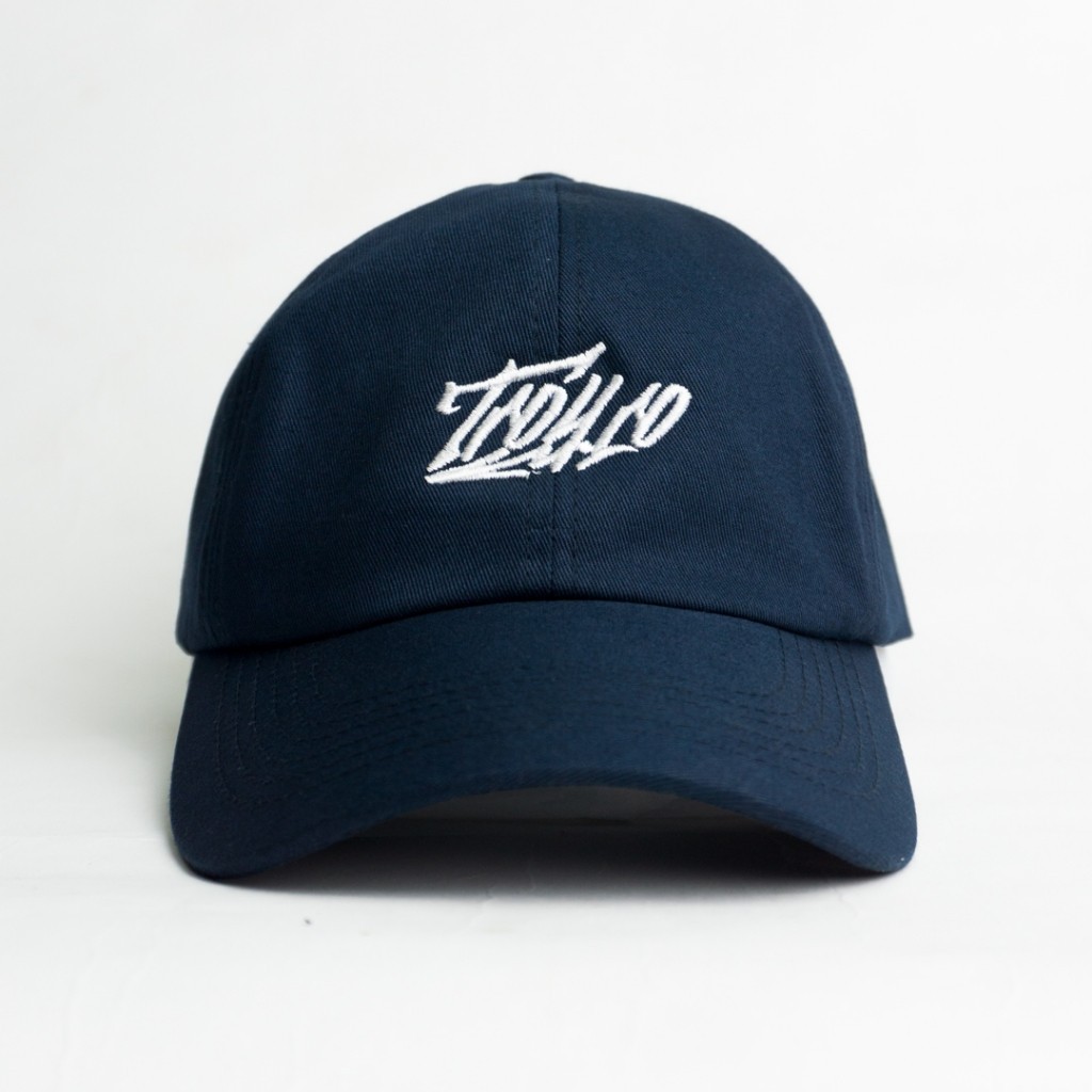 Troy Company Polo Cap Navy Arrow - Topi Baseball Biru Navy BC 2481