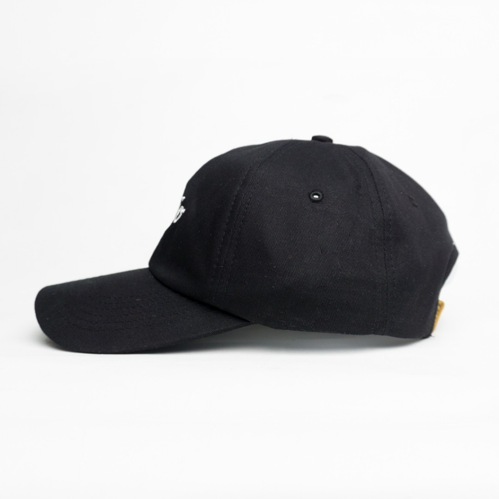 Troy Company Polo Cap Black Troyco Ssy - Topi Baseball Hitam BC 2482